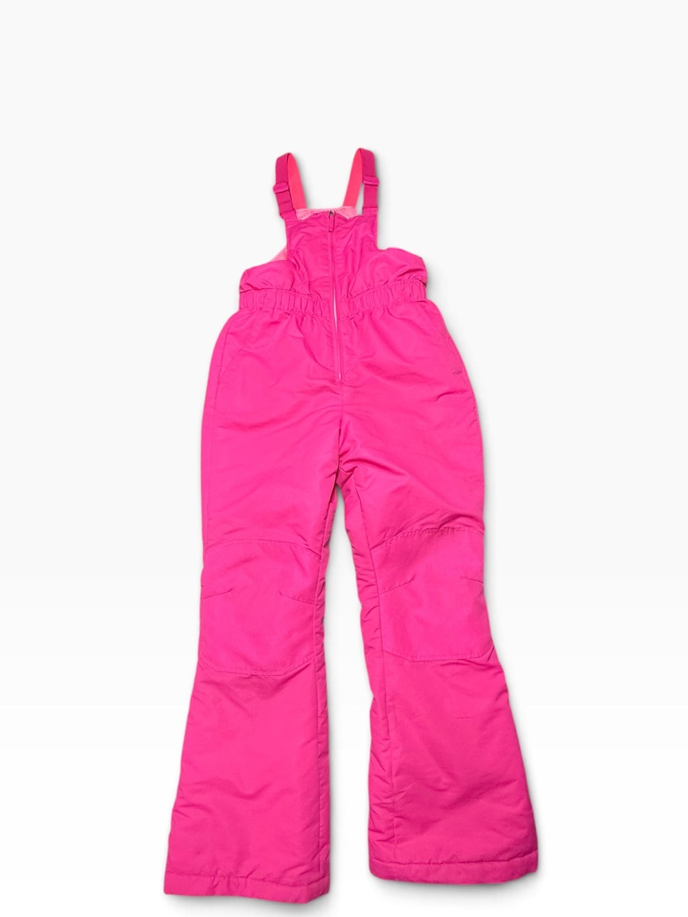 Faded Glory Bright Pink Kids Snow Overalls